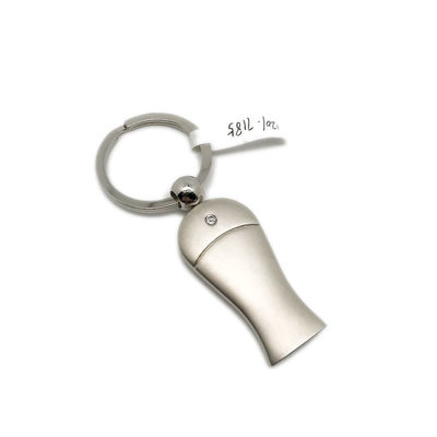 Nhẫn chìa khóa số lượng lớn có thể tùy biến bằng bạc với OEM / ODM có sẵn