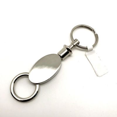 MOQ 500 Metal Keychain Holder với hợp kim kẽm và