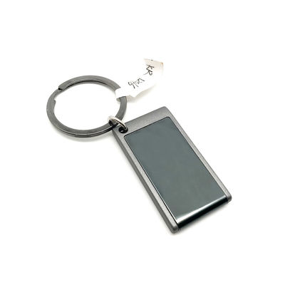 Máy cầm keychain kim loại Container keychain sắt với súng đen