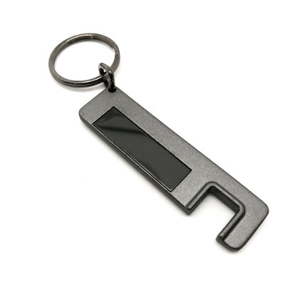 MOQ 500 Metal Keychain Holder với Logo tùy chỉnh cho