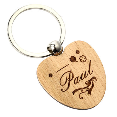 Móc Khóa Gỗ Tùy Chỉnh Cá Nhân Hóa từ Vật Liệu Tự Nhiên