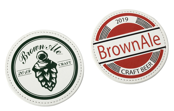 Bộ lót ly thấm hút bằng chất liệu Cork/PU nhiều màu sắc, trang trí bàn ăn thêm sinh động