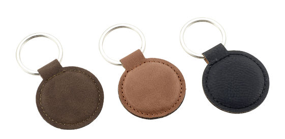 Nhẫn chìa khóa da được tùy chỉnh và bền cho yêu cầu của khách hàng