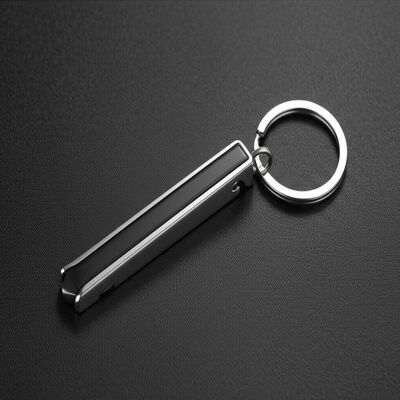 designer keychain featuring sleek keychain holder designed for retail promotions corporate gifts and marketing materials