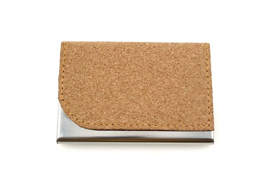 Hộp đựng thẻ bằng da PU bằng sắt không gỉ Hộp đựng thẻ từ tính thân thiện với môi trường 65g