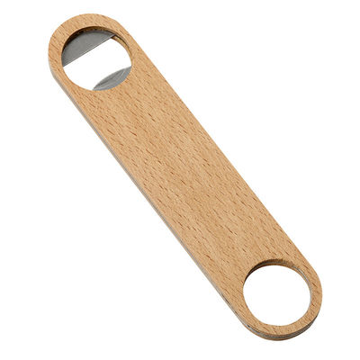 Dụng Cụ Mở Nắp Chai Kim Loại Gỗ Sồi Thăng Hoa - Thích Hợp Làm Quà Tặng 4cm