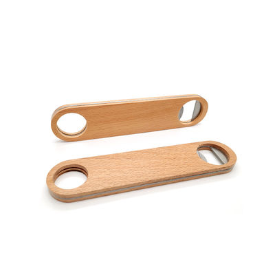 Dụng Cụ Mở Nắp Chai Kim Loại Gỗ Sồi Thăng Hoa - Thích Hợp Làm Quà Tặng 4cm