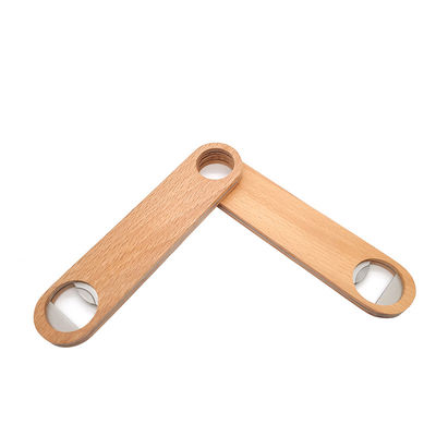 Dụng Cụ Mở Nắp Chai Kim Loại Gỗ Sồi Thăng Hoa - Thích Hợp Làm Quà Tặng 4cm