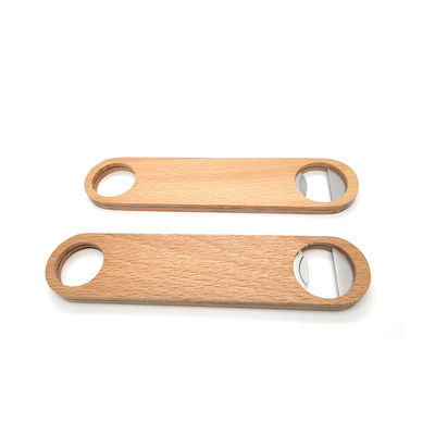 Dụng Cụ Mở Nắp Chai Kim Loại Gỗ Sồi Thăng Hoa - Thích Hợp Làm Quà Tặng 4cm