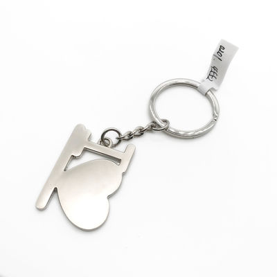 Có sẵn OEM / ODM Heart Metal Key Ring Holder với gói cá nhân