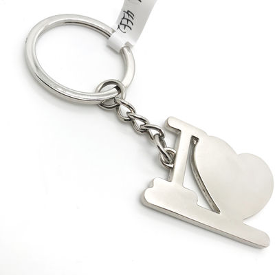 Có sẵn OEM / ODM Heart Metal Key Ring Holder với gói cá nhân
