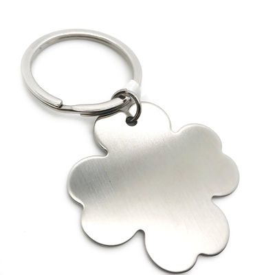 Siliver Four Leaf Clover Metal Keychain Holder Within Years Thời hạn thanh toán TT OEM/ODM Có sẵn