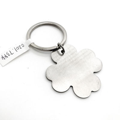 Siliver Four Leaf Clover Metal Keychain Holder Within Years Thời hạn thanh toán TT OEM/ODM Có sẵn