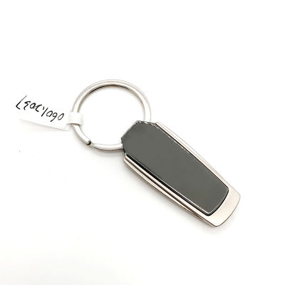 Nhóm Polybag Package Gun Black Metal Keychain Hanger Có sẵn cho OEM / ODM