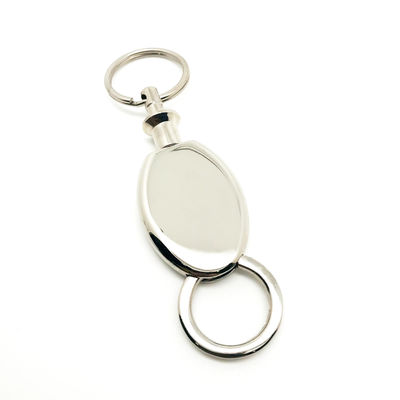 Chuỗi khóa kéo ra với Siliver OEM / ODM có sẵn cho sự hài lòng của bạn