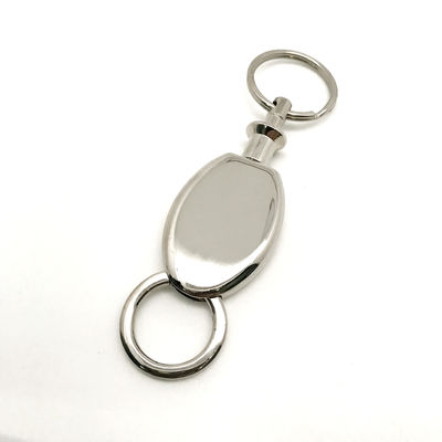 Chuỗi khóa kéo ra với Siliver OEM / ODM có sẵn cho sự hài lòng của bạn