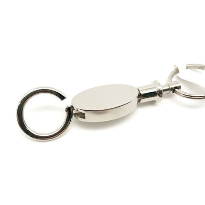MOQ 500 Metal Keychain Holder với hợp kim kẽm và