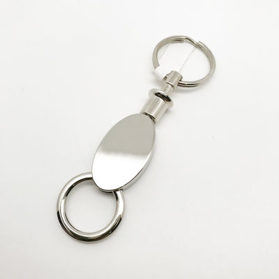 MOQ 500 Metal Keychain Holder với hợp kim kẽm và