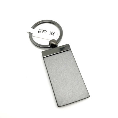 Chọn tùy chỉnh Metal Keychain Holder với Black Gun Finish và MOQ của 500
