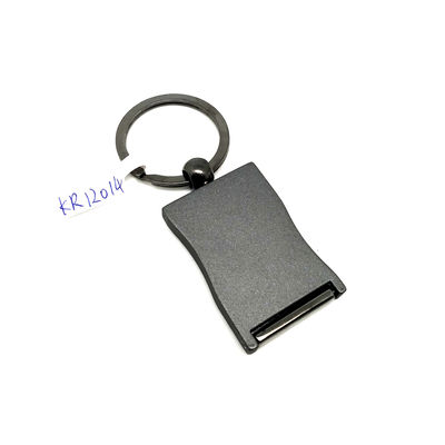 OEM / ODM Metal Keychain Holder cho Black Gun với Logo tùy chỉnh có sẵn