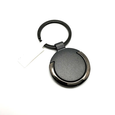 Black Gun Zinc Alloy Metal Keychain Holder cho yêu cầu của khách hàng