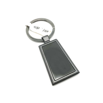 Polybag cá nhân gói Metal Keychain Holder với logo khắc tùy chỉnh