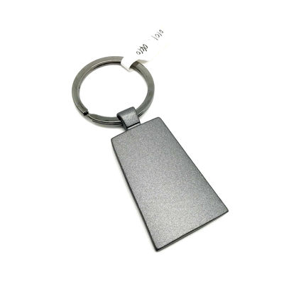 Polybag cá nhân gói Metal Keychain Holder với logo khắc tùy chỉnh