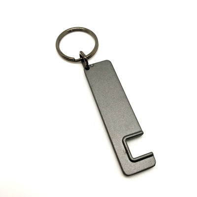 MOQ 500 Metal Keychain Holder với Logo tùy chỉnh cho
