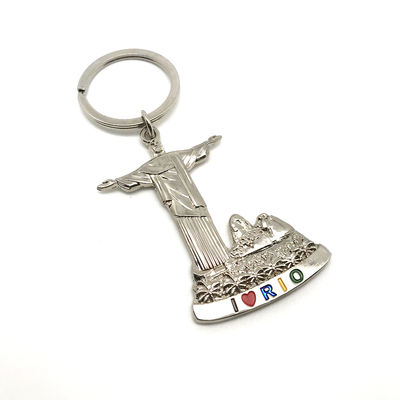 Máy cầm keychain kim loại trong túi polypack cá nhân Keychain thiết kế