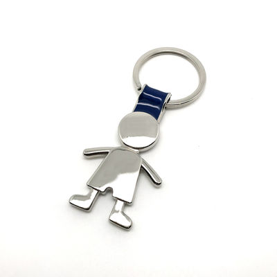 Gói Keychain kim loại hợp kim kẽm bằng bạc cho nhu cầu kinh doanh của bạn