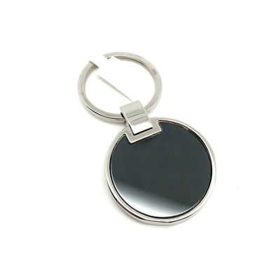 Silver Black Design Metal Keychain Holder TT Thời hạn thanh toán