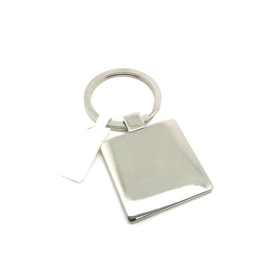 Đỏ kẽm hợp kim kim loại Keychain cầm với logo tùy chỉnh 34x72x5mm