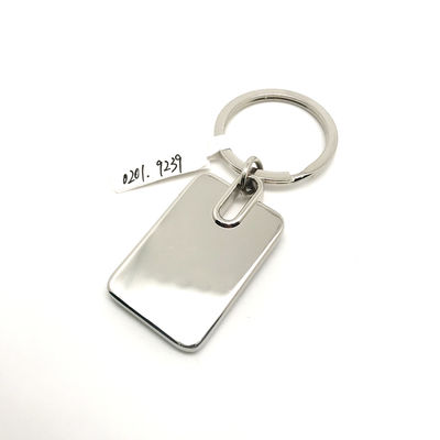 25x75x5mm Metal Keychain Holder Độ bền cao