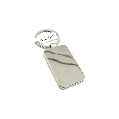 Chuỗi chìa khóa da tùy chỉnh cổ điển Chìa khóa Polybag Package Keychain