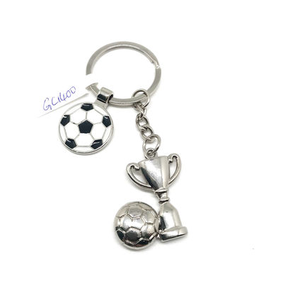 Các loại xương hình kim loại Keychain thân thiện với môi trường Trendy trang trí Keyholder để giữ chìa khóa