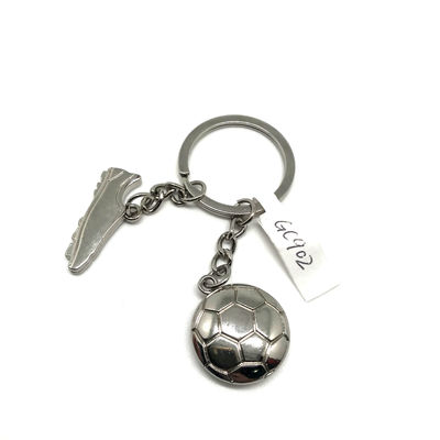 Chuỗi chìa khóa kim loại thời trang đa dạng với logo chứa dầu bền cho sử dụng hàng ngày