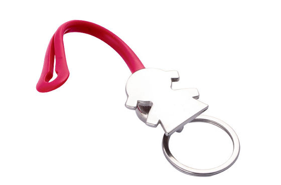 Màu sắc khác nhau Custom Shape Metal Keychain Để giữ chìa khóa an toàn