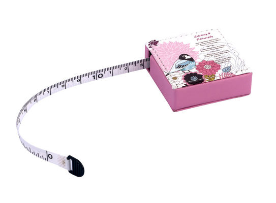Màu sắc tùy chỉnh PU ABS băng băng kéo ra đo hình dạng hai mặt thiết kế chính xác 1/60 inch
