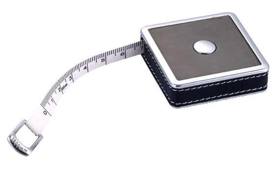 Đường đo băng PU kéo lại hai mặt tùy chỉnh 12mm Blade 150mm/60inch Range Accuracy in Various Shapes
