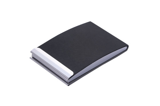 Khung thẻ danh thiếp kim loại / PU với khóa nhanh thiết kế chuyên nghiệp và thanh lịch
