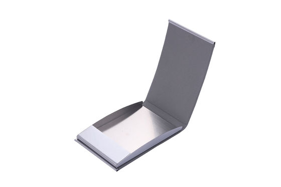 Khung thẻ danh thiếp kim loại / PU với khóa nhanh thiết kế chuyên nghiệp và thanh lịch