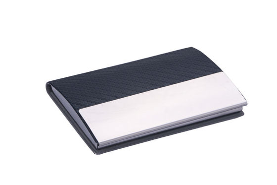 Metal PU Slim Đơn giản hình chữ nhật chủ thẻ kinh doanh