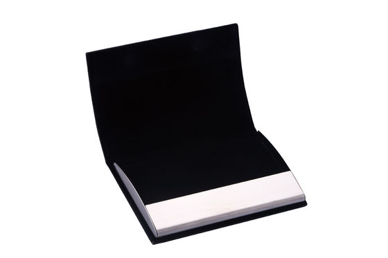 Metal PU Slim Đơn giản hình chữ nhật chủ thẻ kinh doanh