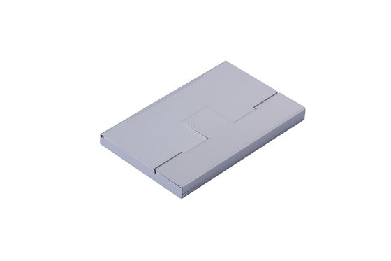 Slim Metal Metal Card Case / Người giữ thẻ kinh doanh với nút đóng nhanh