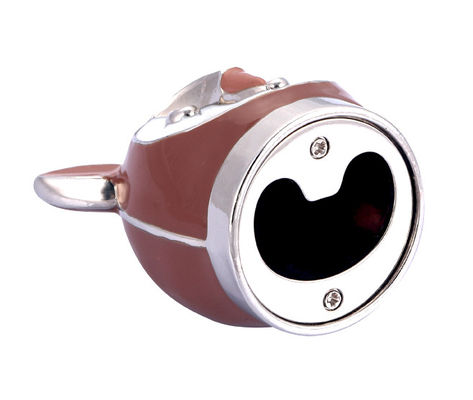 Máy mở chai kim loại theo phong cách Keychain với lớp phủ