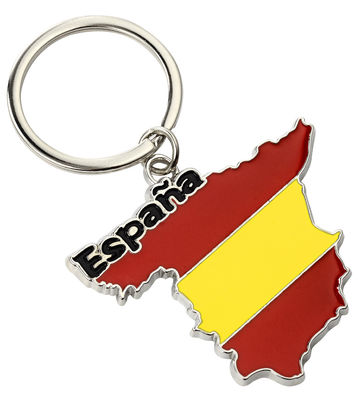 Chiến dịch quà tặng lưu niệm cá nhân hóa Móc khóa kim loại dễ thương Logo tráng men và Độ bền được đảm bảo