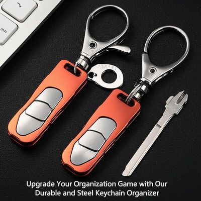 Upgrade Your Organization Game with Our Durable and Steel Keychain Organizer