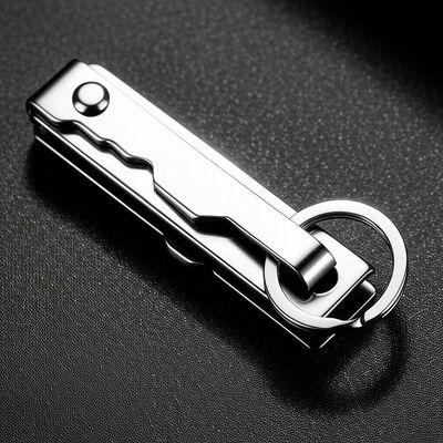 Máy tổ chức Keychain Thép bền OEM ODM Máy giữ chìa khóa hạng nặng để lưu trữ khóa được tổ chức an toàn và dễ dàng truy cập trong hàng ngày