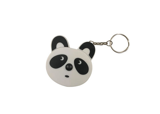 Dễ thương Panda có thể thu vào Thước đo bằng nhựa Độ dày 13mm In kỹ thuật số