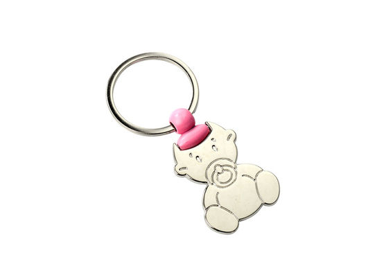 Mô hình em bé 2mm Móc khóa kim loại dễ thương Chìa khóa mua sắm Token Keyring